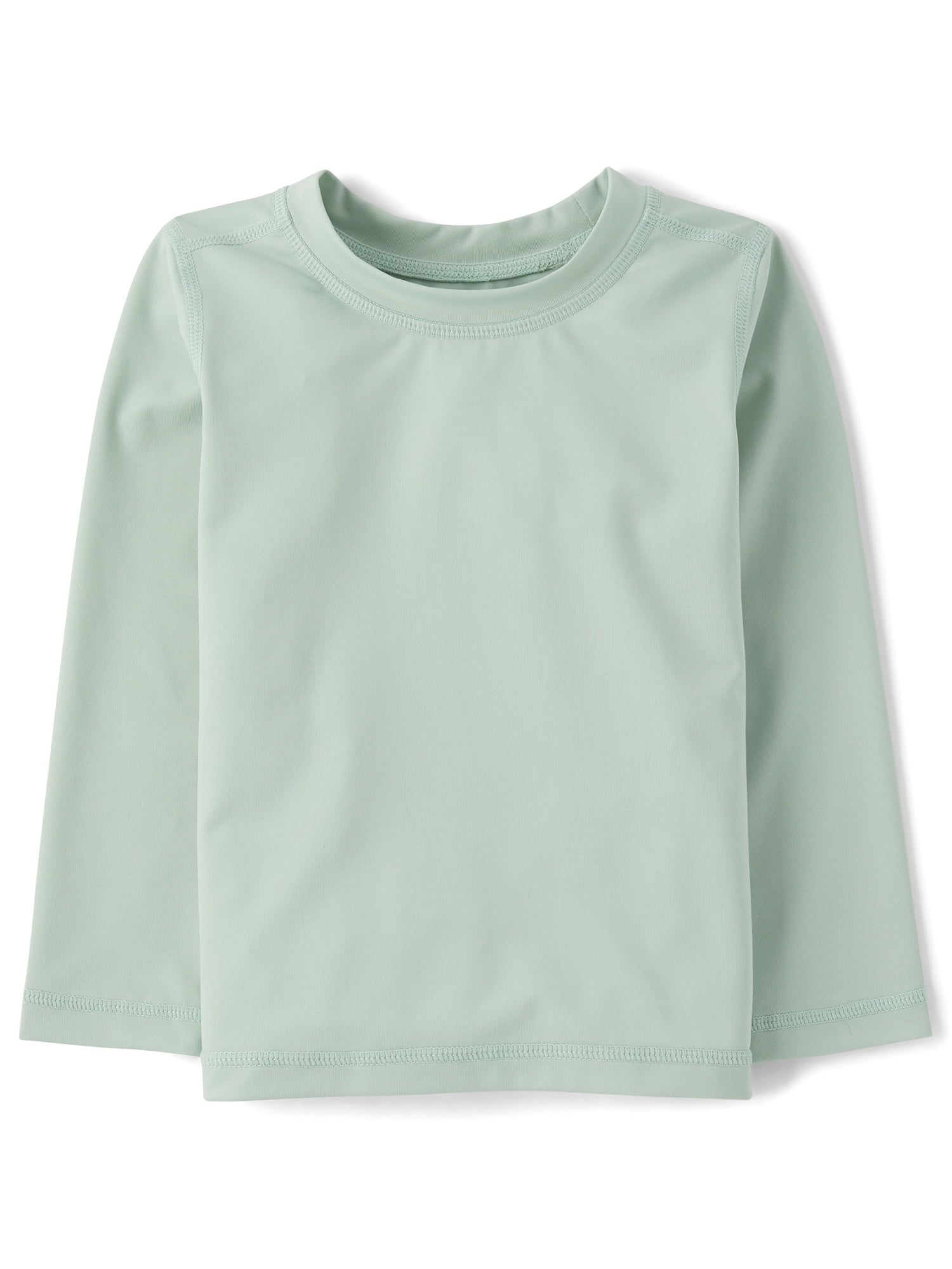 The Children's Place Baby & Toddler Boys Long Sleeve Solid Rashguard, Sizes 6M-5T
