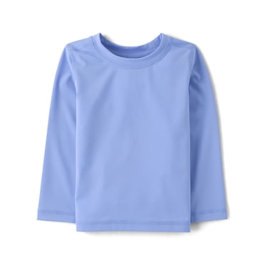 The Children's Place Baby & Toddler Boys Long Sleeve Solid Rashguard, Sizes 6M-5T