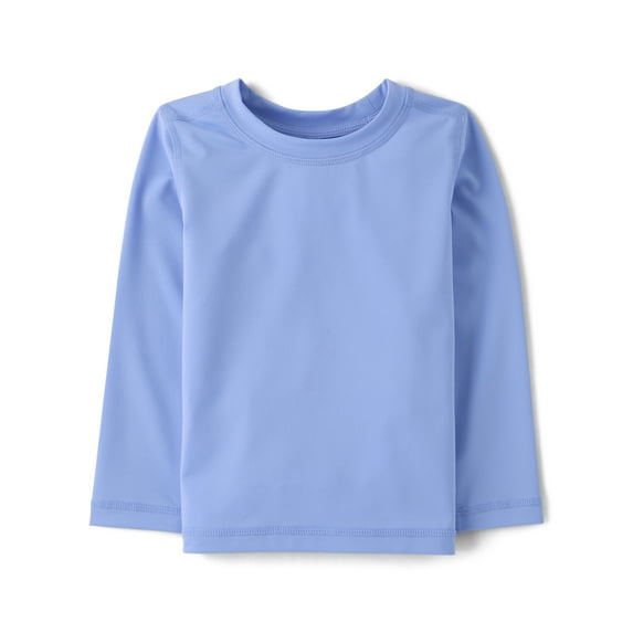 The Children's Place Baby & Toddler Boys Long Sleeve Solid Rashguard, Sizes 6M-5T