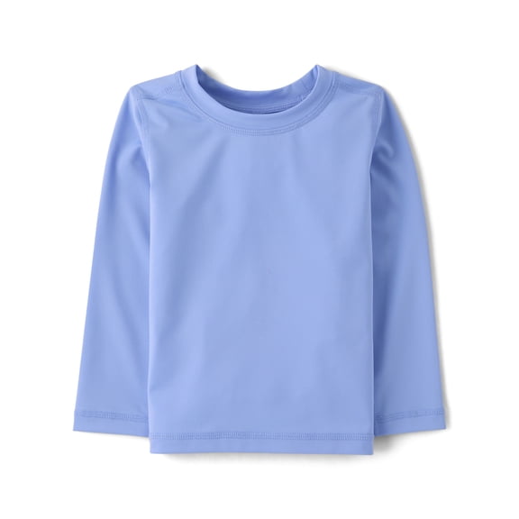 The Children's Place Baby & Toddler Boys Long Sleeve Solid Rashguard, Sizes 6M-5T
