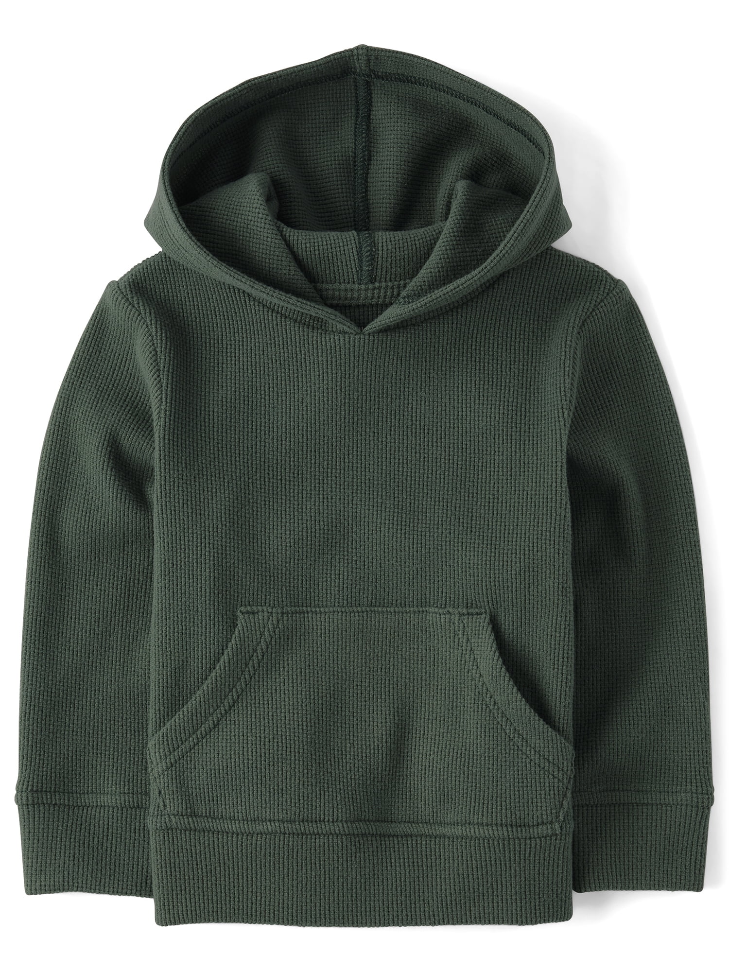 The Children's Place Baby & Toddler Boys Long Sleeve Thermal Hoodie, Sizes 6M-5T