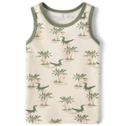 The Childrens Place Baby & Toddler Boys Printed Sleeveless Tank Top, Sizes 6M-5T