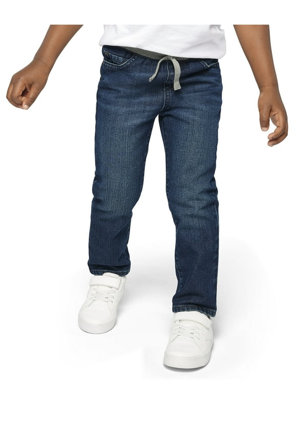 Baby & Toddler Boys Pull-On Straight Fit Jeans, Sizes 6M-5T