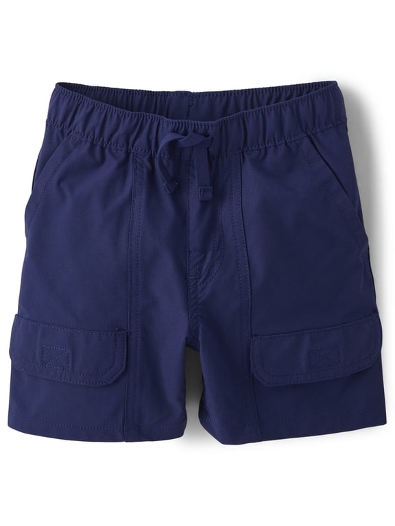 Baby & Toddler Boys Quick Dry Ripstop Cargo Shorts, Sizes 6M-5T