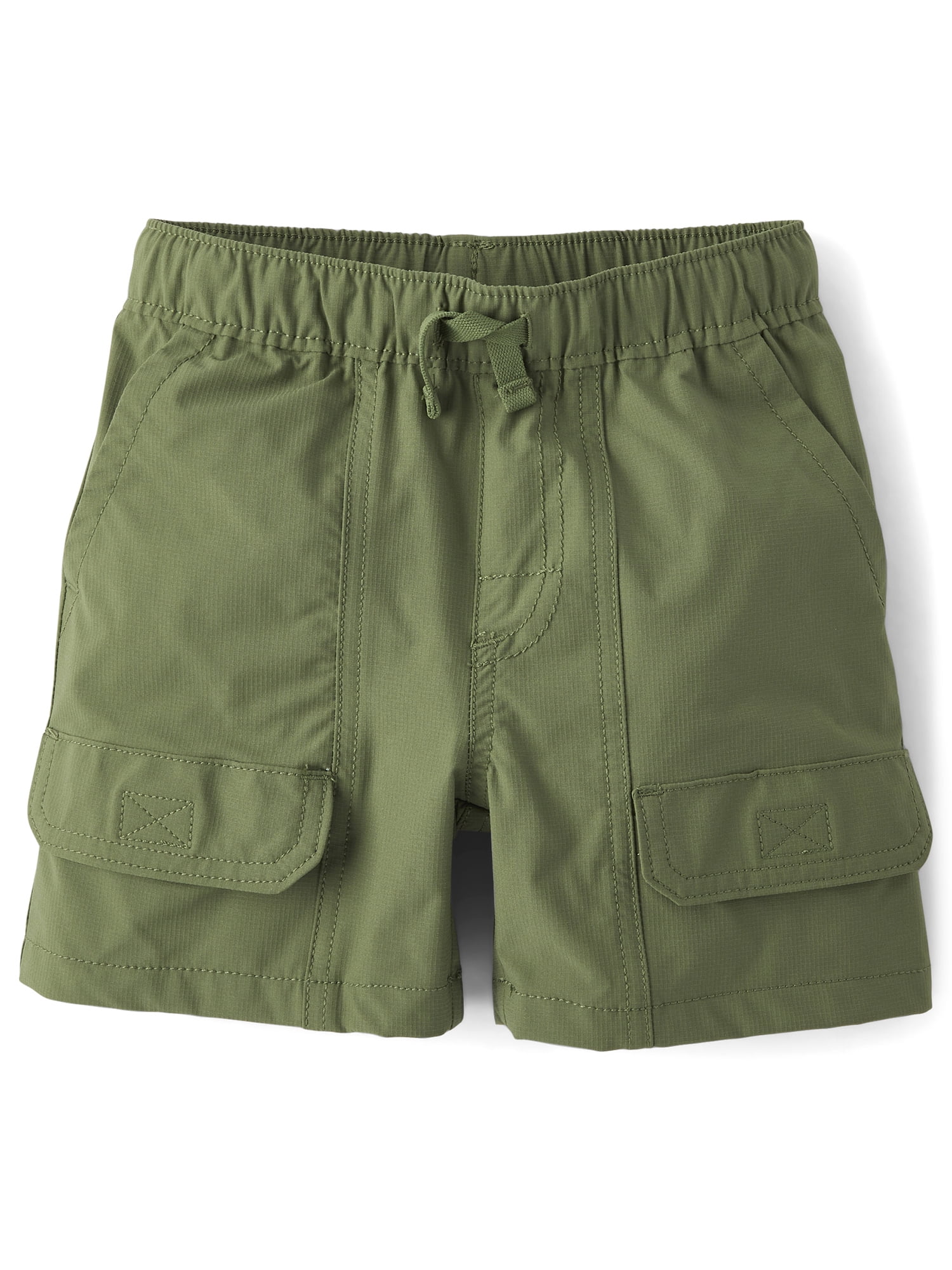 The Children's Place Baby & Toddler Boys Quick Dry Ripstop Cargo Shorts, Sizes 6M-5T