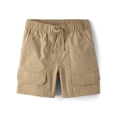 The Children's Place Baby & Toddler Boys Quick Dry Ripstop Cargo Shorts, Sizes 6M-5T