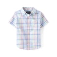 thumbnail image 1 of The Children's Place Baby Toddler Boys Short Sleeve Button Up Shirt, Sizes 6M-5T, 1 of 3