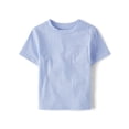 thumbnail image 1 of The Children's Place Baby & Toddler Boys Short Sleeve Marled Pocket Tee, Sizes 6M-5T, 1 of 3
