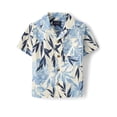 thumbnail image 1 of The Children's Place Baby & Toddler Boys Short Sleeve Poplin Button Up Shirt, Sizes 6M-5T, 1 of 4