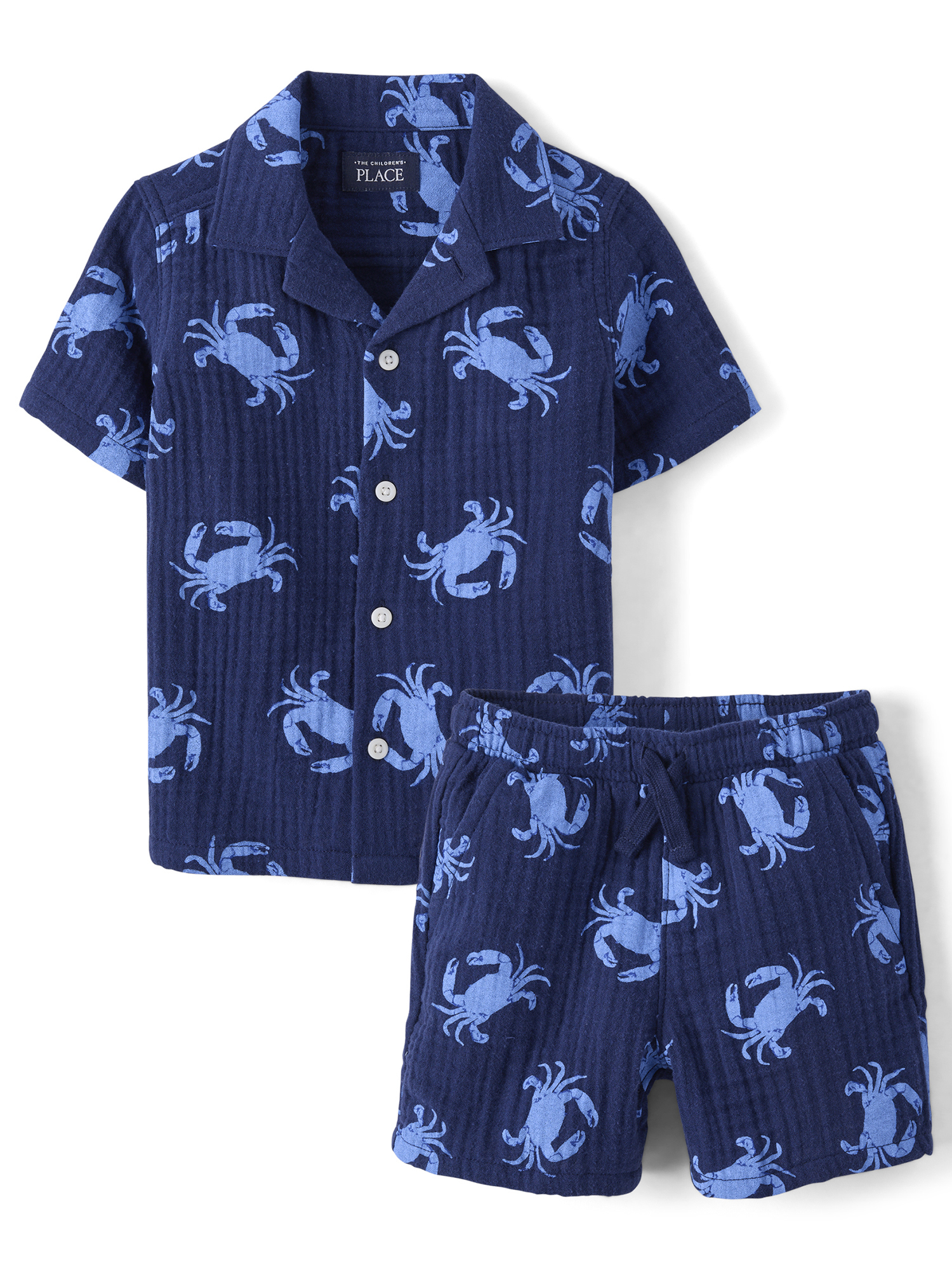 The Children S Place Baby Toddler Boys Short Sleeve Printed Gauze Set 2 Piece Sizes 6M 5T: What to Expect