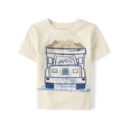 Baby & Toddler Boys Short Sleeve Puff Print Vehicle Tee, Sizes 6M-5T