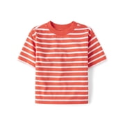 The Childrens Place Baby & Toddler Boys Short Sleeve Striped Tee, Sizes 6M-5T