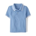 thumbnail image 1 of The Children's Place Baby & Toddler Boys Short Sleeve Tipped Pique Polo, Sizes 6M-5T, 1 of 4