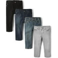 thumbnail image 1 of The Children's Place Baby & Toddler Boys Skinny Denim Jeans, 4-Pack, Sizes 6M-5T, 1 of 5