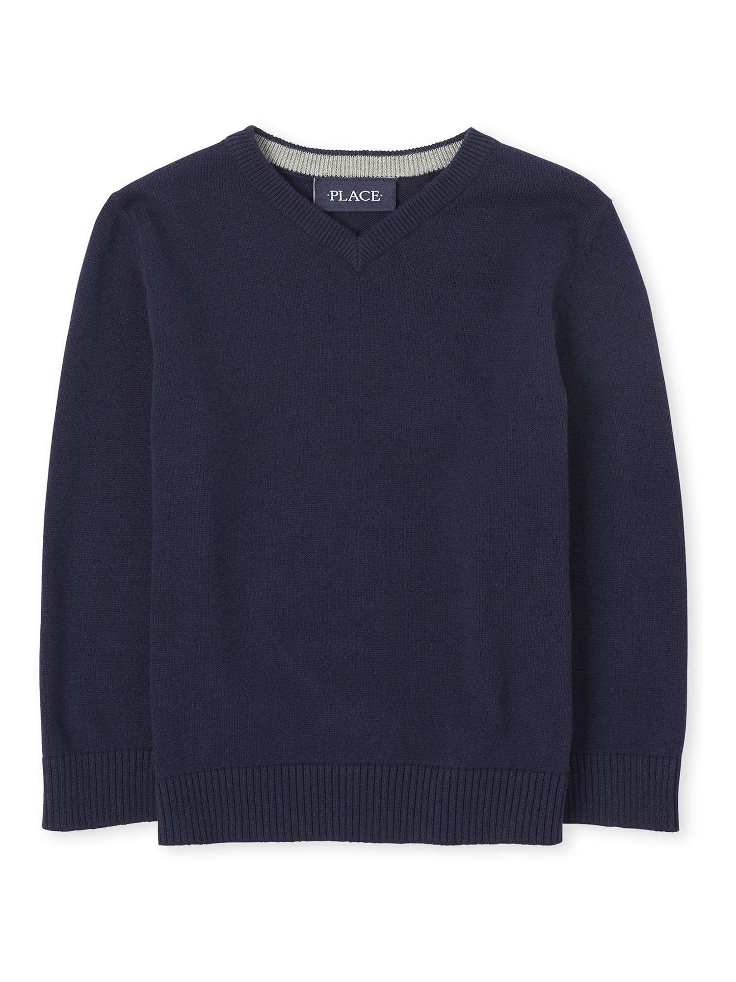 The Children's Place Baby Toddler Boys Solid VNeck Sweaters (12M5T