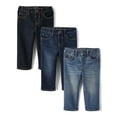 thumbnail image 1 of The Children's Place Baby & Toddler Boys Straight Fit Jeans, 3-Pack, Sizes 6M-5T, 1 of 3