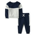 thumbnail image 1 of The Children's Place Baby & Toddler Boys Sweatsuit Outfit Set, 2-Piece, Sizes 6M-5T, 1 of 3