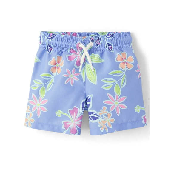 The Children's Place Baby & Toddler Boys Tropical Print Swim Trunks, Sizes 6M-5T
