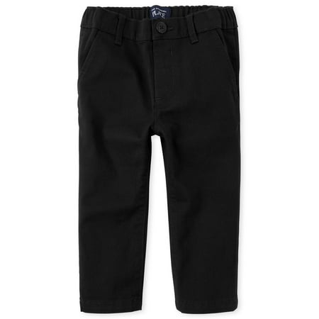 The Children's Place Baby & Toddler Boys Uniform Straight Chino Pant, Sizes 9M-5T