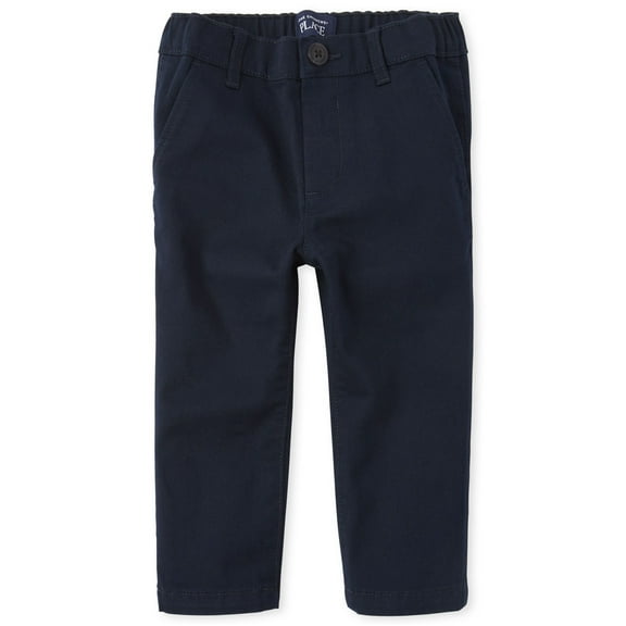 The Children's Place Baby & Toddler Boys Uniform Straight Chino Pant, Sizes 9M-5T