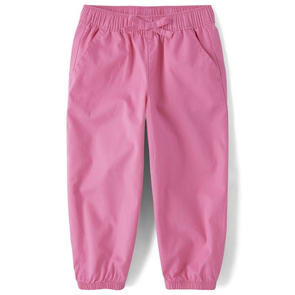 The Children's Place Baby & Toddler Girls Baggy Fit Pull-On Jogger Pants, Sizes 6M-5T