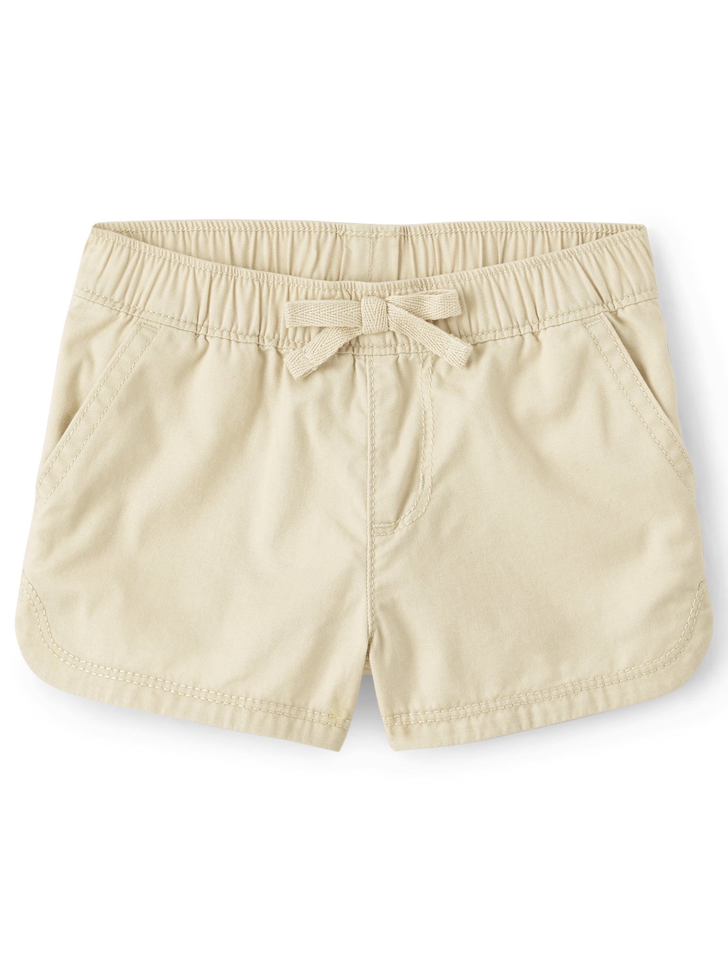 The Children's Place Baby and Toddler Girls Twill Pull-On Short Sizes, 6M-5T