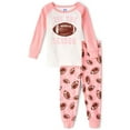 The Children's Place Baby Toddler Girls Long Sleeve Football Family