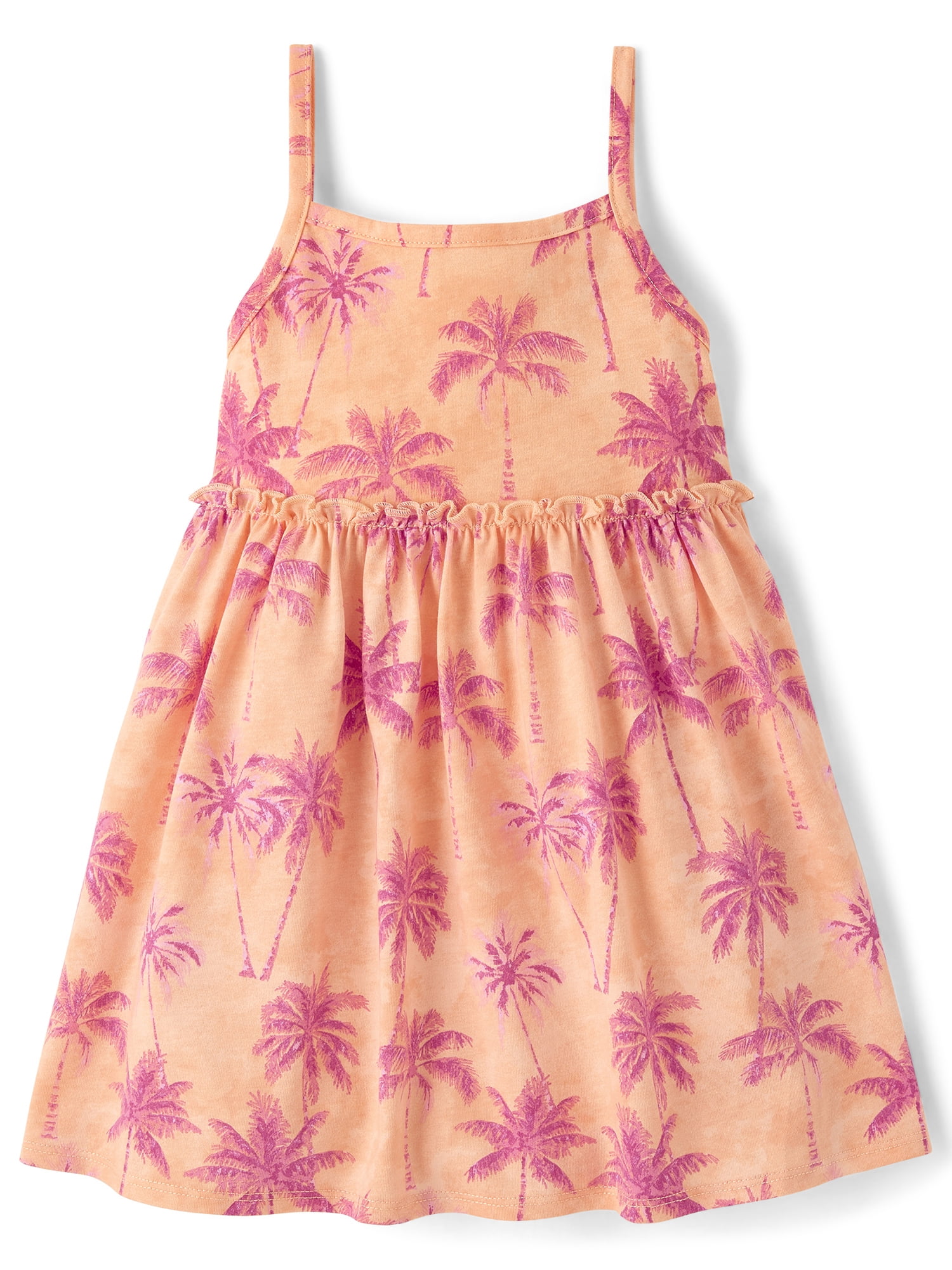 The Children's Place Baby & Toddler Girls Sleeveless Flutter Babydoll Dress, Sizes 6M-5T