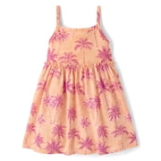 Baby & Toddler Girls Sleeveless Flutter Babydoll Dress, Sizes 6M-5T