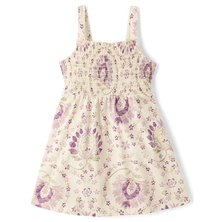 The Children's Place Baby & Toddler Girls Sleeveless Smocked Babydoll Dress, Sizes 6M-5T