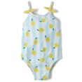 thumbnail image 1 of The Children's Place Baby & Toddler Girls Sleeveless Tie Shoulder One Piece Swimsuit, Sizes 6M-5T, 1 of 3