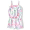 thumbnail image 1 of The Children's Place Baby & Toddler Girls Strappy Smocked Romper, Sizes 6M-5T, 1 of 3