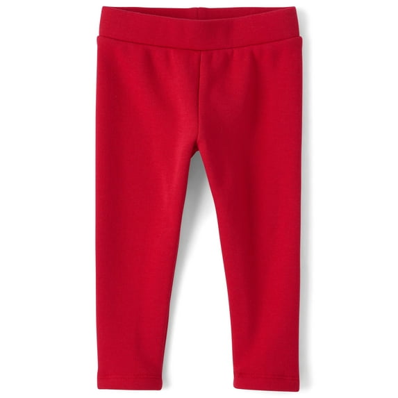 The Children's Place Baby & Toddler Girls Velboa Cozy Leggings, Sizes 6M-5T