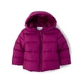 thumbnail image 1 of The Children's Place Baby Toddler Girls Winter Hooded Puffer Jacket, Sizes 12M-5T, 1 of 3