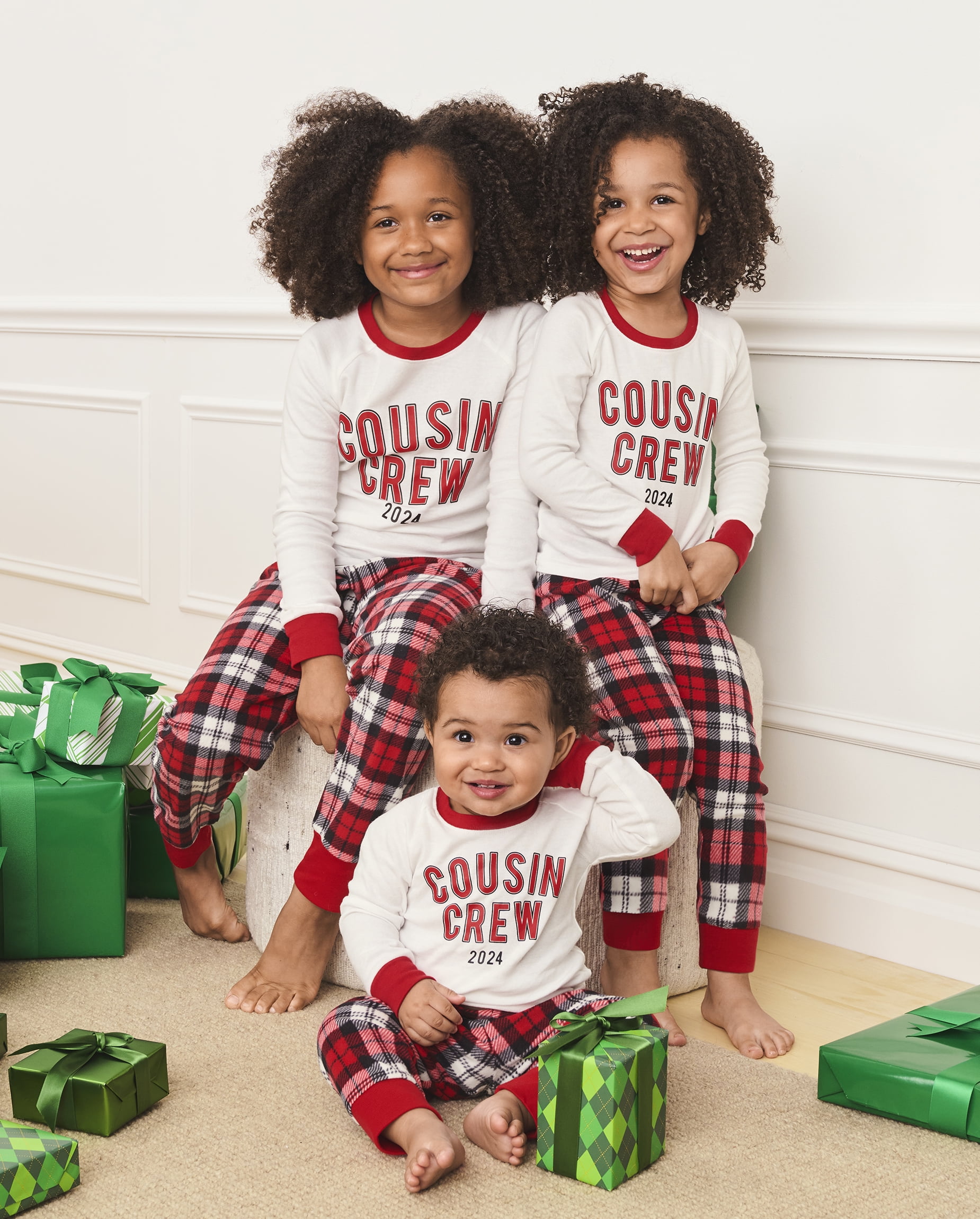 Cousin Crew Matching Adult Christmas Pajamas Christmas Crew Family