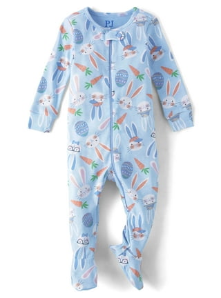 Baby Girls Pajama Sets in Baby Girls Pajamas Blue Walmart