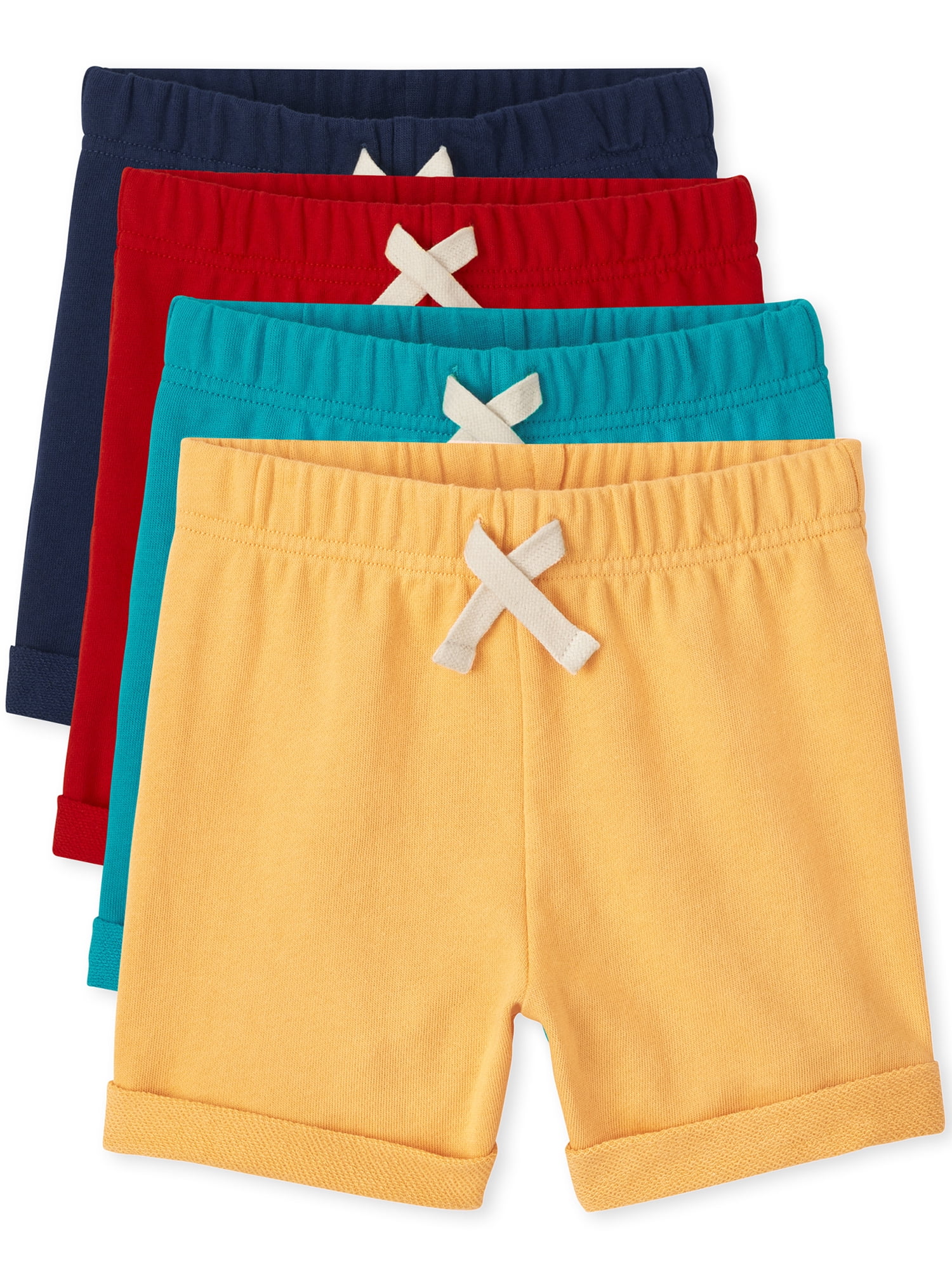 The Children's Place Baby and Toddler Boys 2 Pack Shorts, Sizes