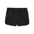thumbnail image 1 of The Children's Place Baby and Toddler Girls Twill Pull-On Short Sizes, 6M-5T, 1 of 3