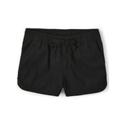 Baby and Toddler Girls Twill Pull-On Short Sizes, 6M-5T