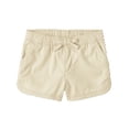 thumbnail image 1 of The Children's Place Baby and Toddler Girls Twill Pull-On Short Sizes, 6M-5T, 1 of 4
