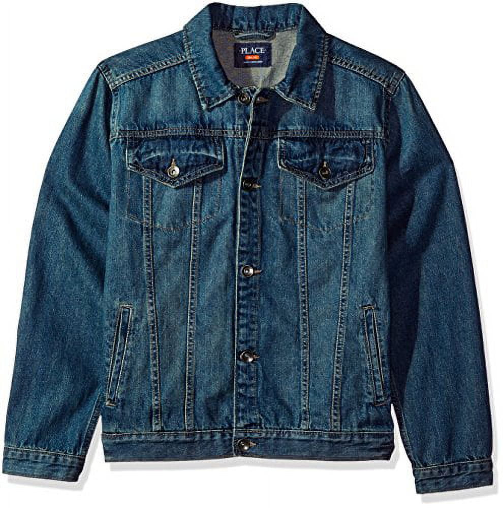 Children's place blue jean jacket cheap