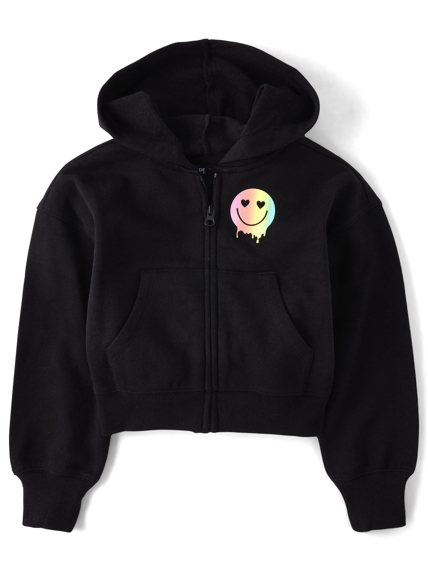 The Children's Place Girls Long Sleeve Graphic Zip Up Hoodie, Sizes XS-XXL The Children's Place Girls Long Sleeve Graphic Zip Up Hoodie, Sizes XS-XXL