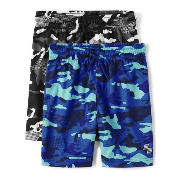 The Children's Place Boys Mesh Performance Basketball Short, 2-Pack, Sizes XS-XXL