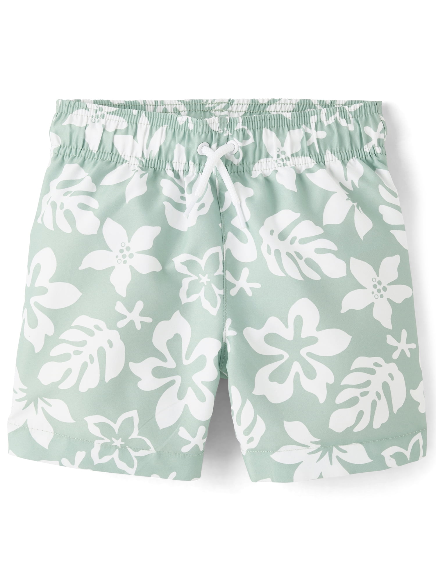 The Children's Place Boys Allover Print Swim Trunks, Sizes XS-XXL