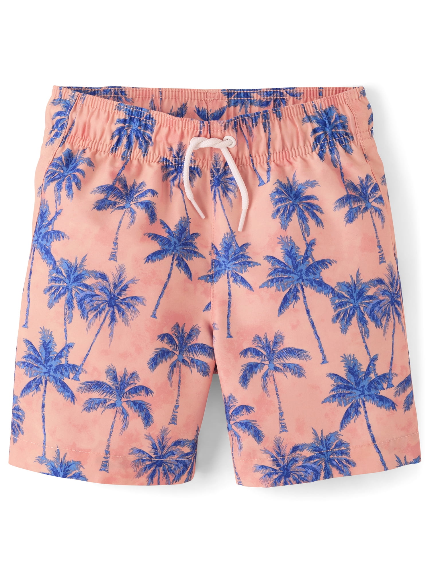 The Children's Place Boys Allover Print Swim Trunks, Sizes XS-XXL