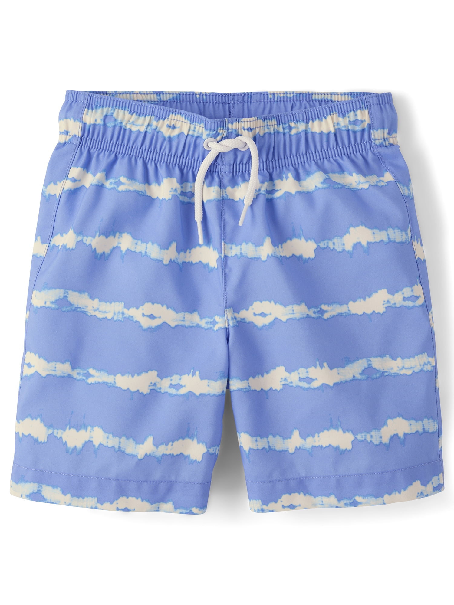 The Children's Place Boys Allover Stripe Swim Trunks, Sizes XS-XXL