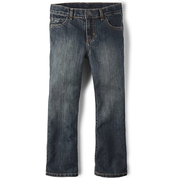The Children's Place Boys Bootcut Denim Jean, Sizes 4-18 Husky