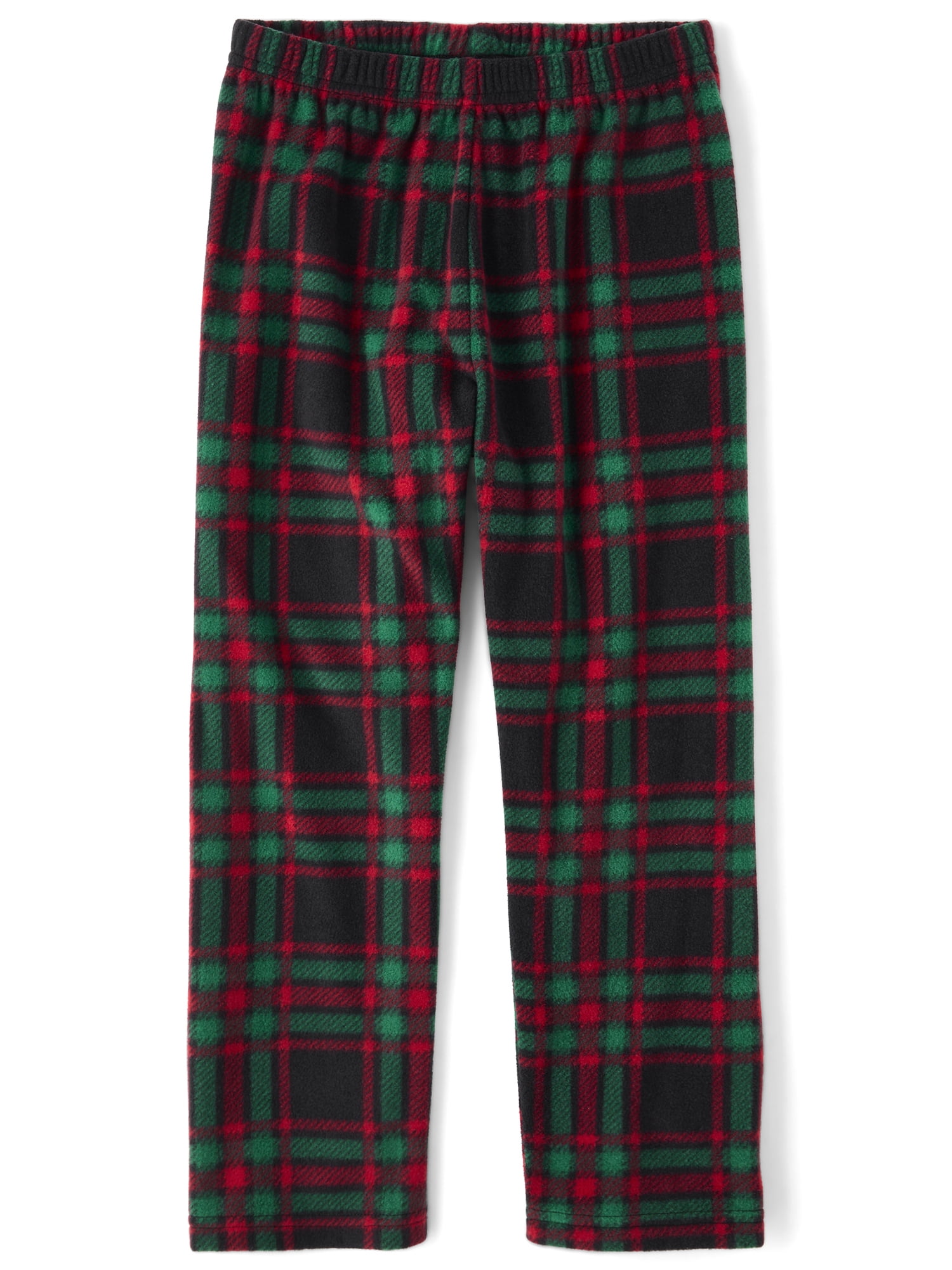 The Children's Place Boys Cozy Plaid Microfleece Pajama Pants, Sizes XS-XXL