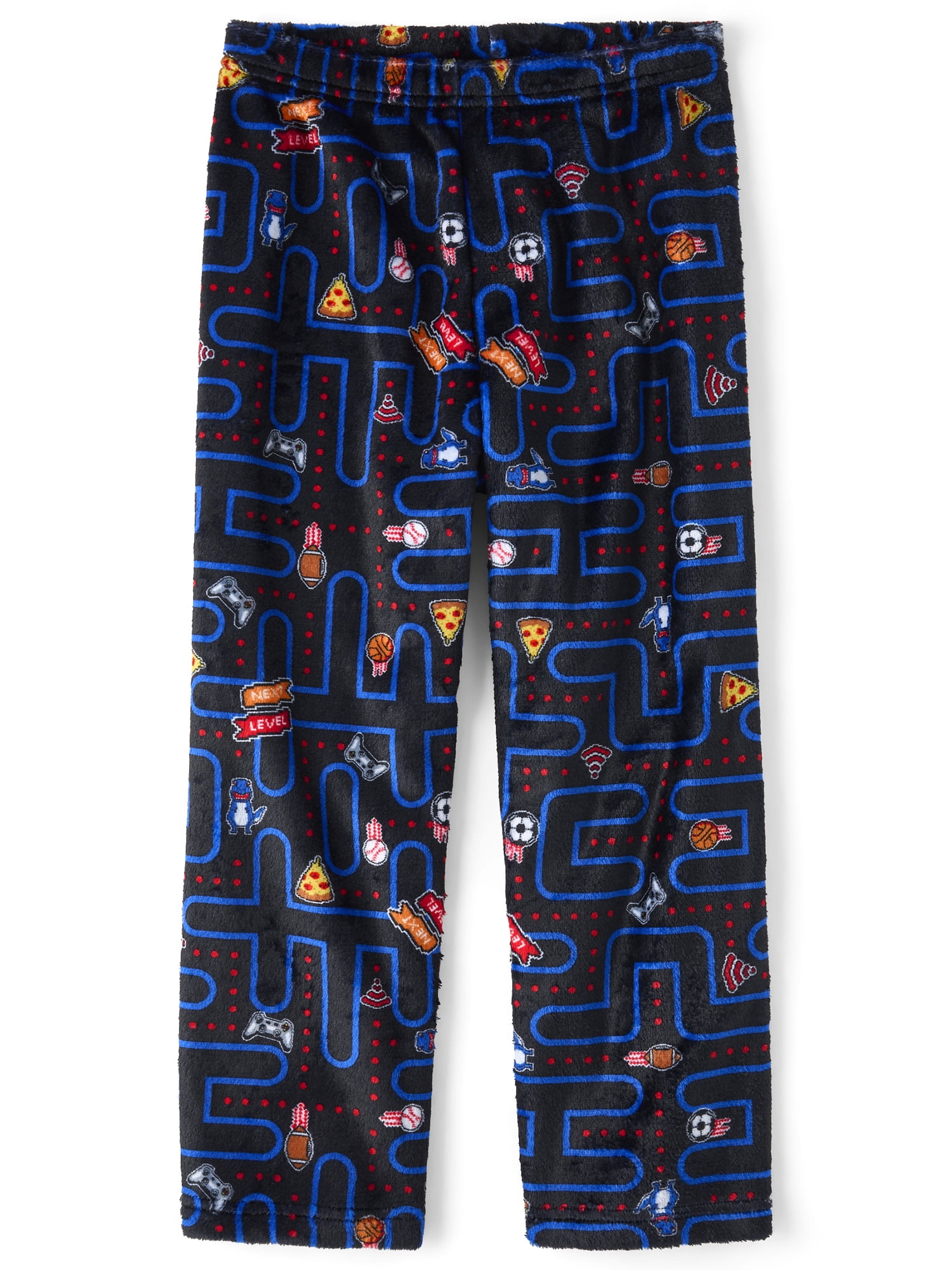 The Children's Place Boys Cozy Video Game Print Microfleece Pajama Pants, Sizes XS-XXL