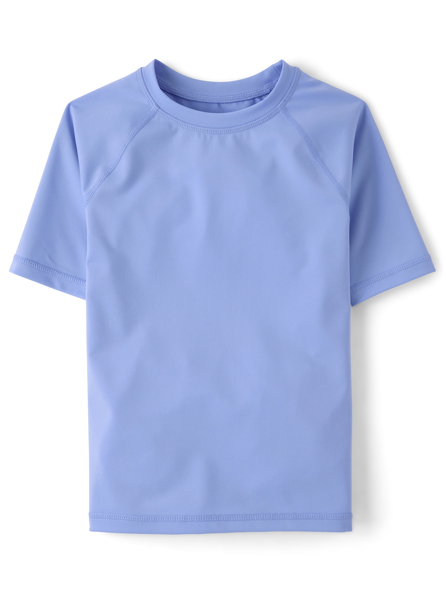 The Children's Place Boys Crewneck Short Sleeve Rashguard Top, Sizes XS-XXL